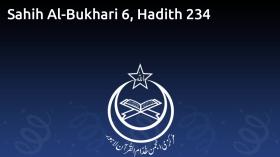 Sahih Al-Bukhari 6, Hadith 234