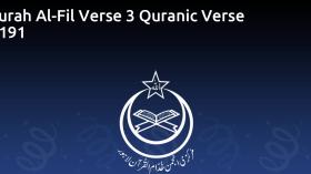 Surah Al-Fil Verse 3 Quranic Verse 6191