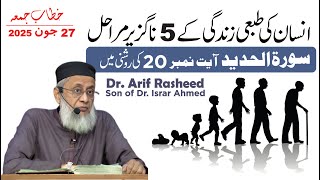 Dr. Arif Rasheed - Insan Ki Tabaai Zindagi Kay 5 Marahil - Insan Ki Tabaai Zindagi Kay 5 Marahil